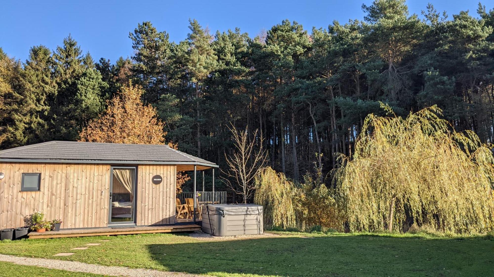 Riverside Cabins Shrewsbury Exteriér fotografie